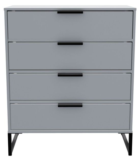 Diego Grey 4 Drawer Chest