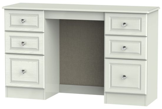 Crystal Cashmere 6 Drawer Double Dressing Table