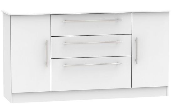 Sherwood Grey Wide Sideboard - 2 Doors