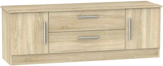 Knightsbridge Oak Effect 145cm TV Unit