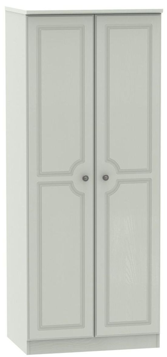 Pembroke Cashmere 2 Door Plain Wardrobe