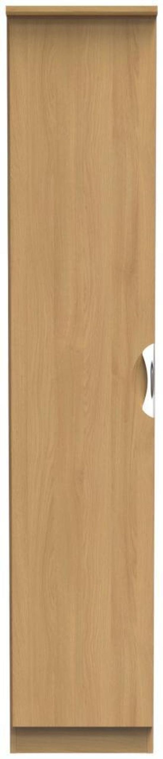 Flora Oak Effect 1 Door Single Wardrobe