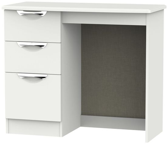 Camden Grey 3 Drawer Single Dressing Table