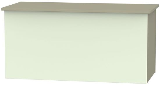 Contrast Cream and Mushroom Blanket Box