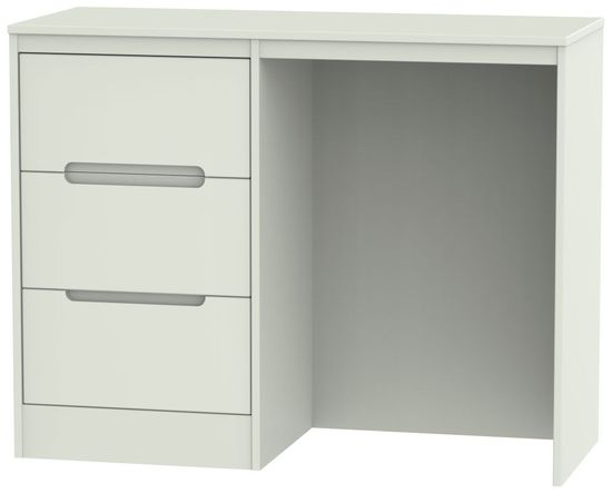 Monaco Cashmere 3 Drawer Single Dressing Table