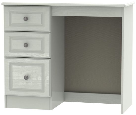 Pembroke Cashmere 3 Drawer Single Dressing Table