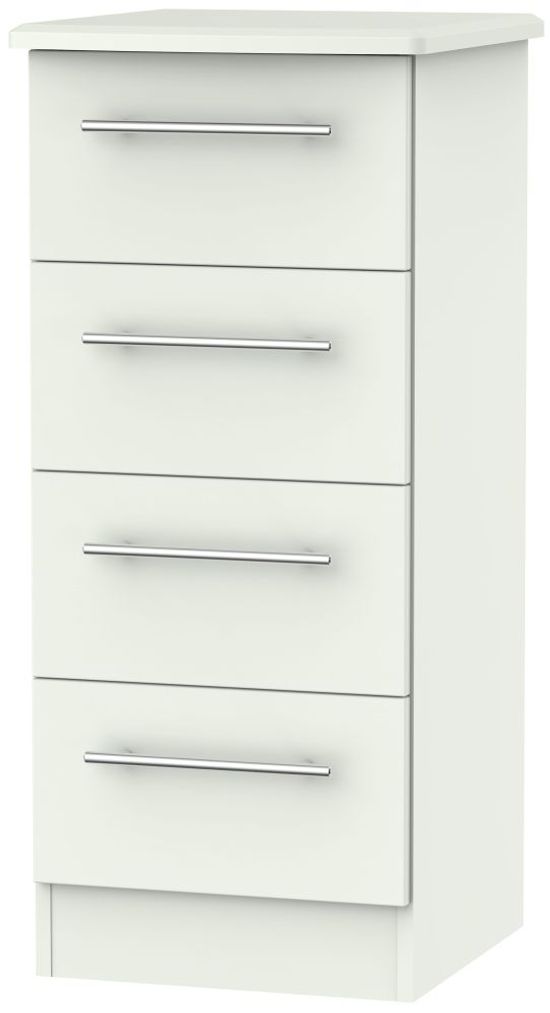 Sherwood Porcelain 4 Drawer Narrow Chest