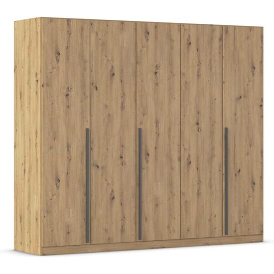 Rauch Alba 226cm 5 Door Wardrobe - Artisan Oak