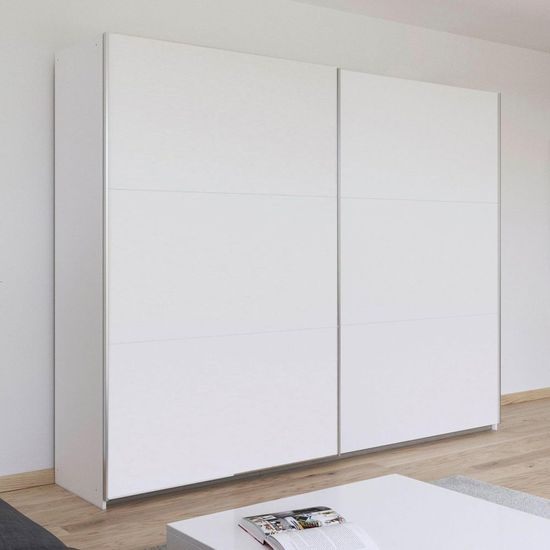 Rauch Kronach 261cm 2 Door Sliding Wardrobe - Alpine White