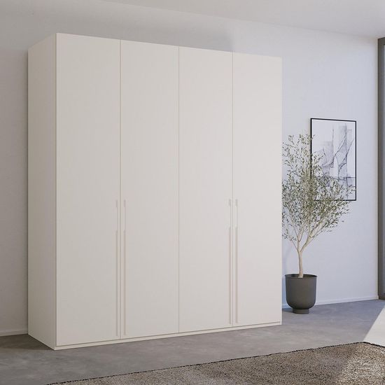 Rauch Skat Pure 201cm 4 Door Wardrobe - Alpine White