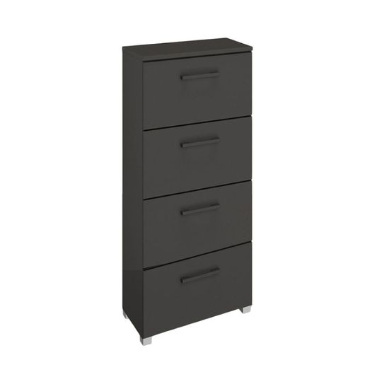 Rauch Skat Pure 4 Drawer Narrow Chest - Graphite