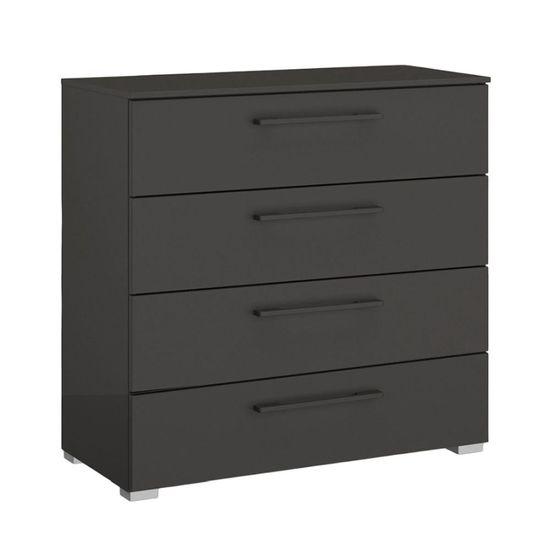 Rauch Skat Shine 4 Drawer Chest - Graphite