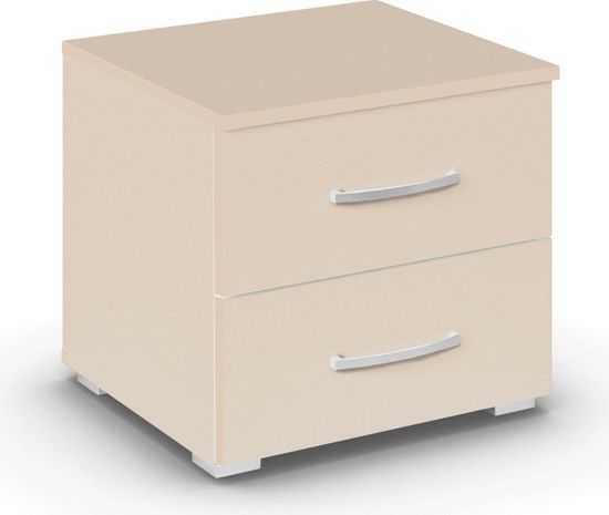 Rauch Aditio 2 Drawer Bedside Cabinet - Champagne