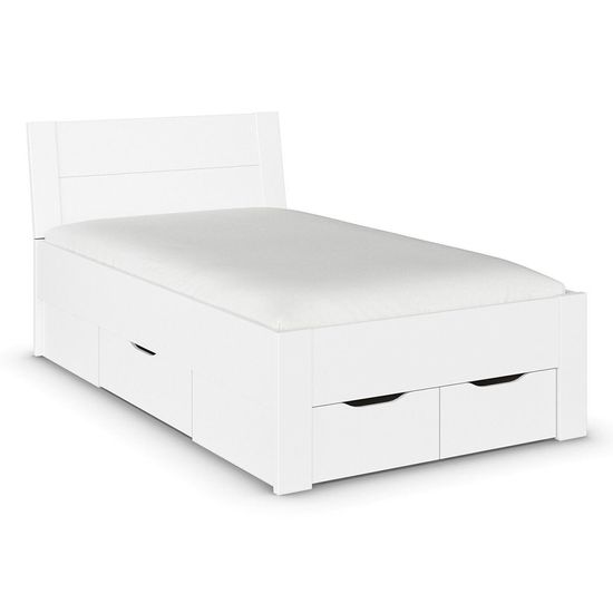 Rauch Aditio 4ft Small Double Bed - Alpine White