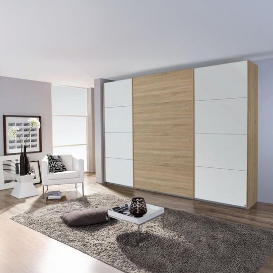 Rauch Quadra Decor Sliding Wardrobe - Variation Available