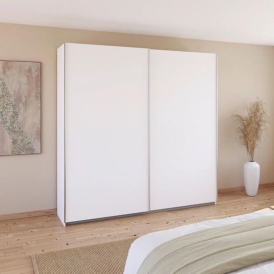 Rauch Quadra 226cm 2 Door Sliding Wardrobe - Alpine White