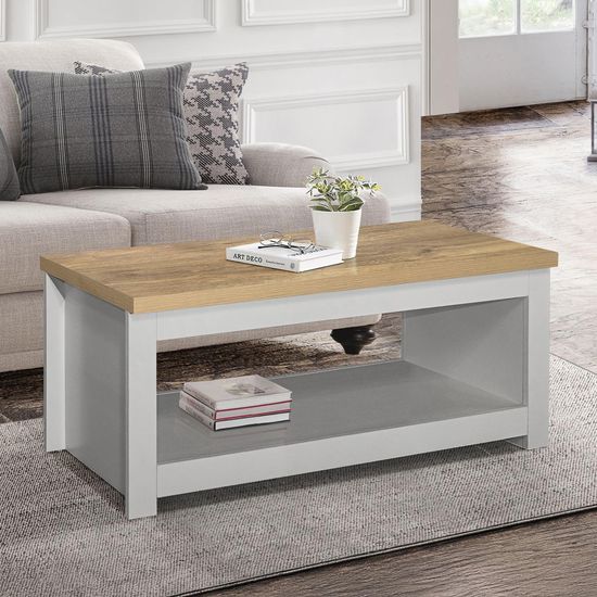 Highgate Grey Painted 105cm Coffee Table
