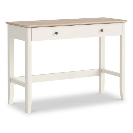 Marlow White 1 Drawer Office Desk