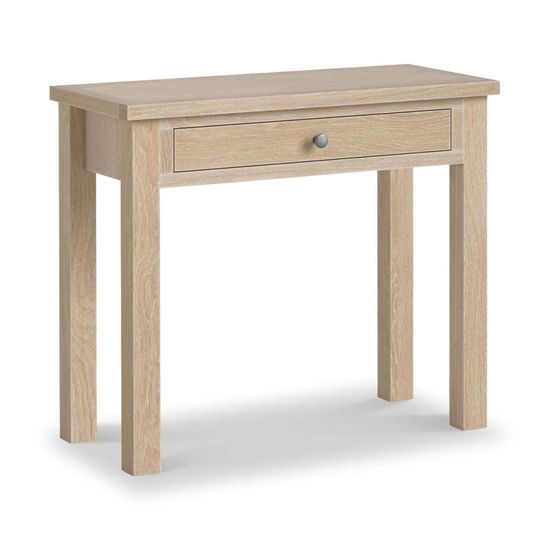 Modern Country Oak 1 Drawer Desk
