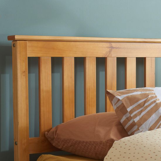 Denver Solid Pine Slatted Bed - Sizes Available