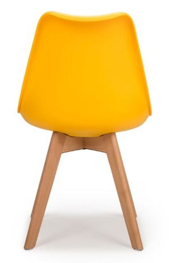 4 x Urban Yellow Dining Chair