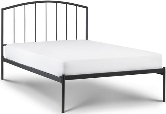 Onyx Grey Metal Frame Bed - Sizes Available