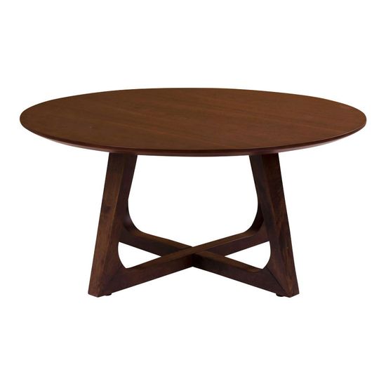 Hellerup Walnut Round Coffee Table