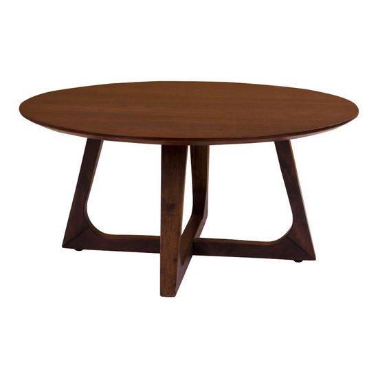 Hellerup Walnut Round Coffee Table