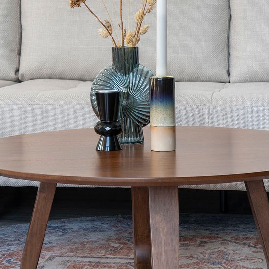 Hellerup Walnut Round Coffee Table
