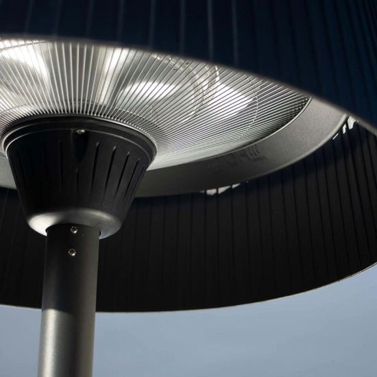 Maze 2100w Lyra Black Freestanding Electric Patio Outdoor Heater