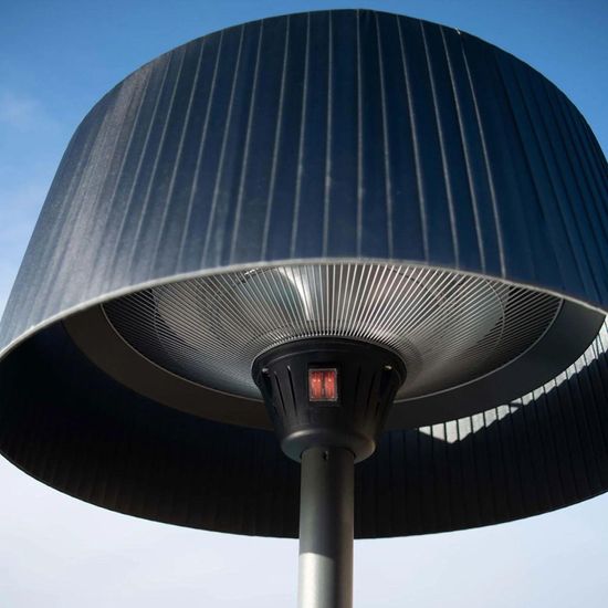 Maze 2100w Lyra Black Freestanding Electric Patio Outdoor Heater