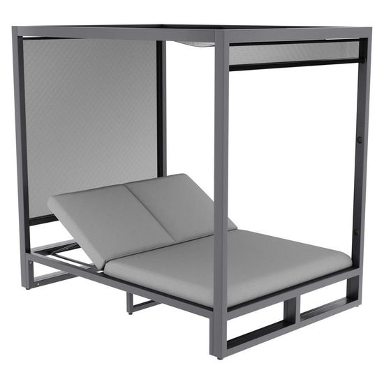 Maze Allure Flanelle Cabana Double Garden Sunlounger