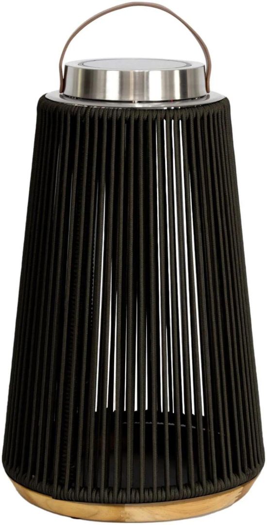 Maze Athena Charcoal Aluminium Large Solar Outdoor Light