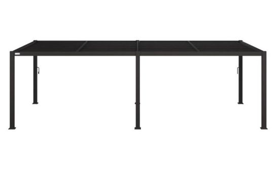 Maze Como Grey Aluminium Large Outdoor Pergola