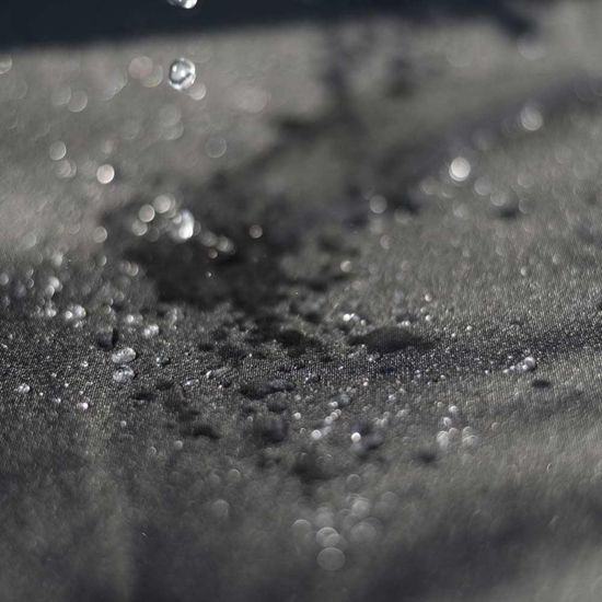 Maze Black Polyester 8 Seater Round Outdoor Dining Set Cover