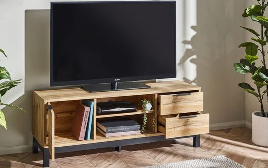 Bali Oak 135cm TV Unit