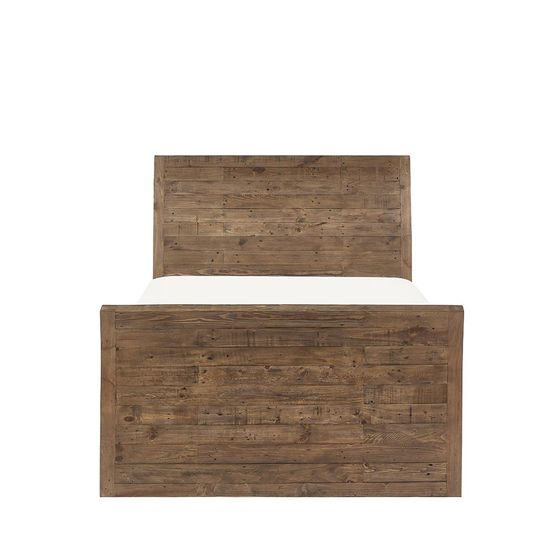 Heritage Reclaimed Pine 4ft 6in Double Bed