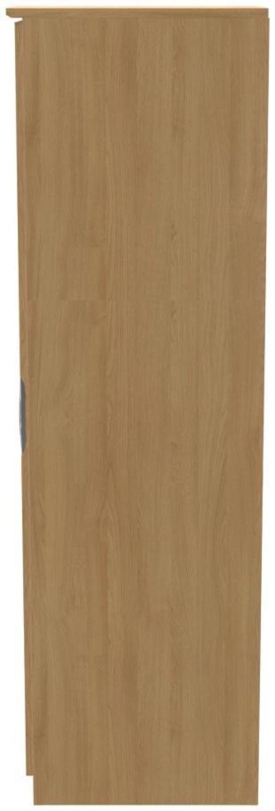 Flora Oak Effect 1 Door Single Wardrobe