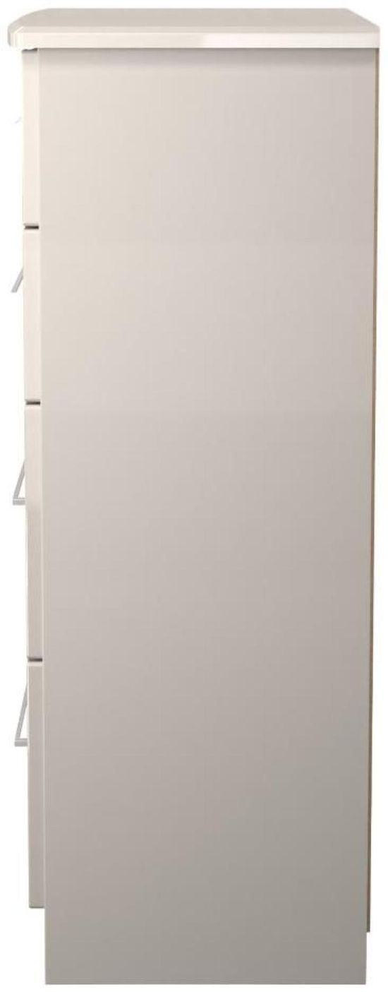 Paris Cashmere Gloss 4 Drawer Deep Chest