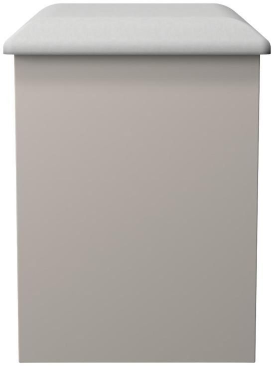 Sussex Cashmere Padded Dressing Stool