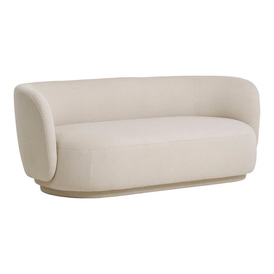 Mykonos Sand Fabric 2 Seater Sofa