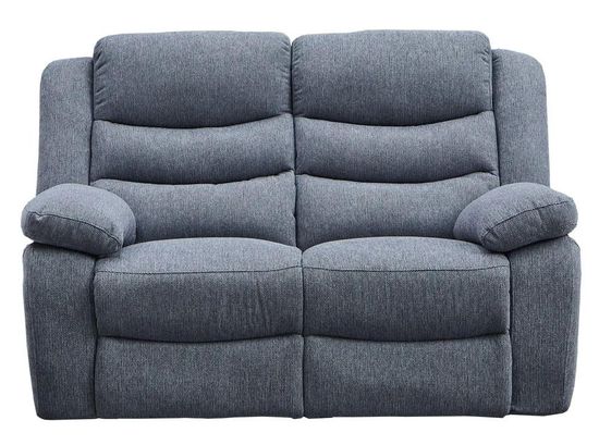 Windsor Grey Fabric 2 Seater Recliner Sofa