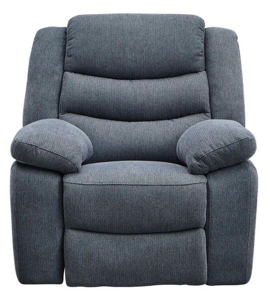 Windsor Dark Grey Fabric Recliner Armchair