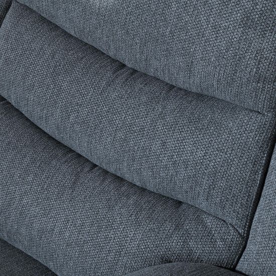 Windsor Dark Grey Fabric 2 Seater Recliner Sofa