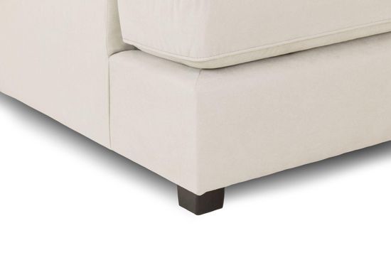 Carnaby Classic Beige Fabric U Shape Corner Sofa Suite