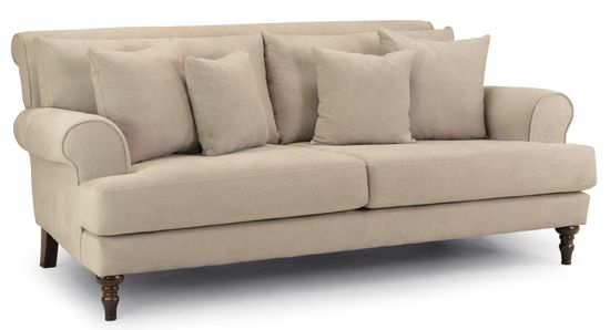 Summer Beige Fabric 3+2 Seater Sofa