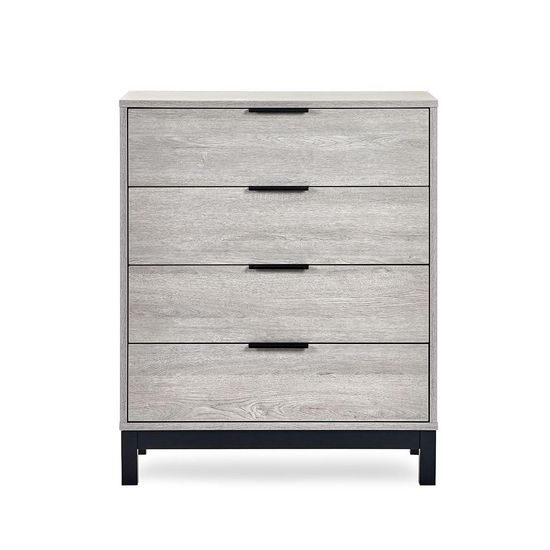 Bali Grey Oak 4 Drawer Chest