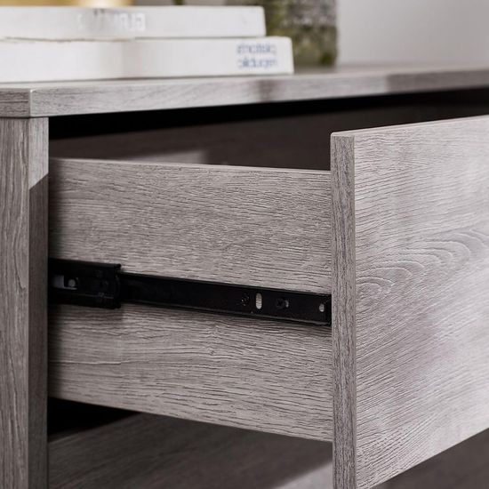 Bali Grey Oak 4 Drawer Chest