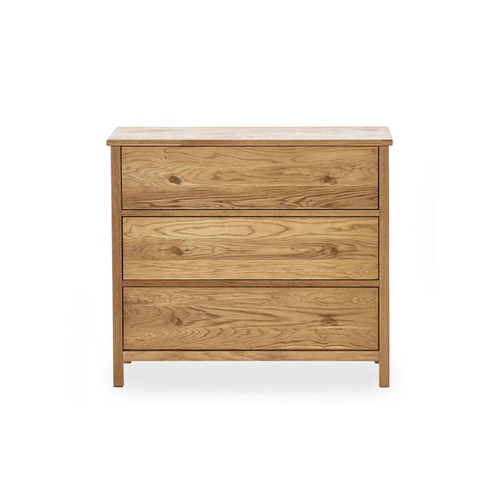 Coxmoor Oak 3 Drawer Chest