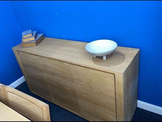EX Display - Ethnicraft Shadow Oak Medium Sideboard - 3 Doors